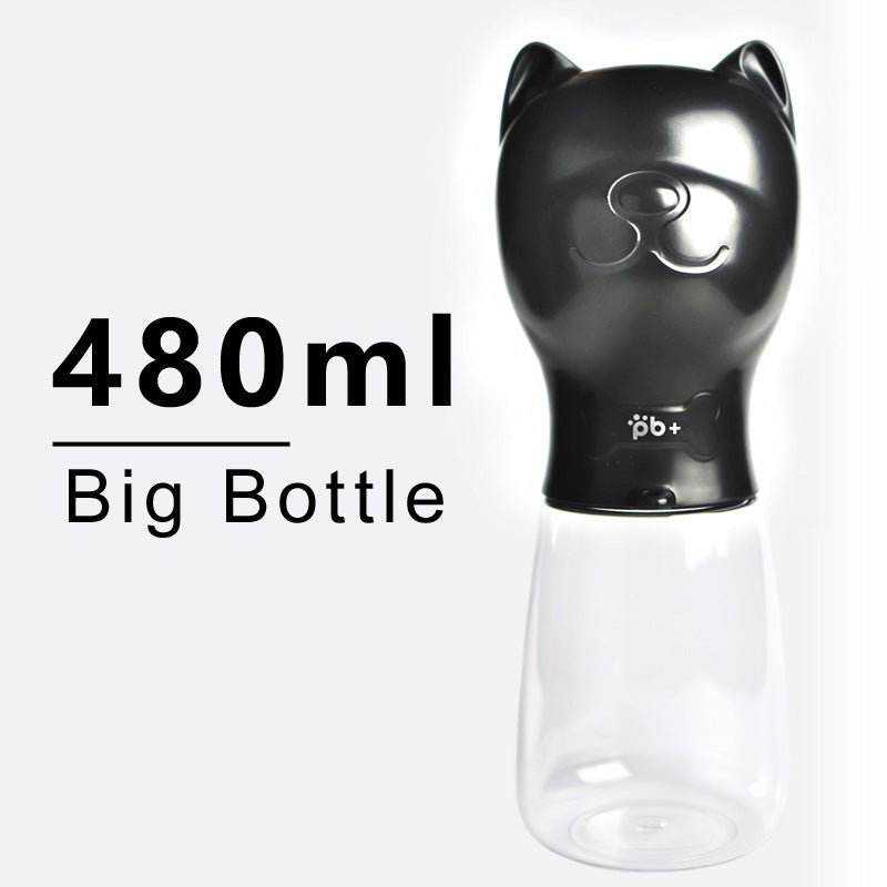 Pet Dog Drinker To Outdoors And Feed Water Bottle Portable Accompanying Cup