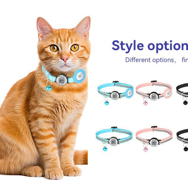 QR Code Pet Collar – Anti-Lost Tracking & ID Safety Collar for Dogs & Cats