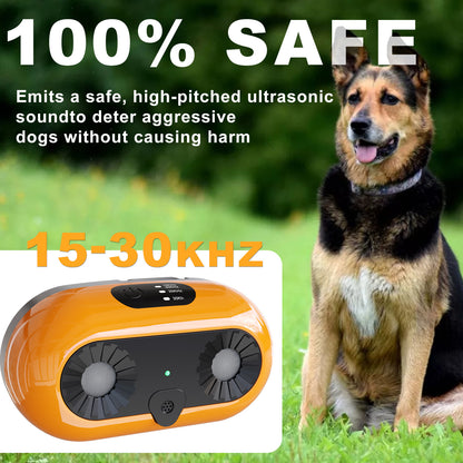 Ultrasonic Dog Bark Deterrent, Dog Barking Control Devices With 3 Modes Stop Barking Neighbors Dog