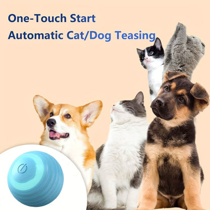 Automatic Rolling Magic Ball Electronic Interactive Cat Toy Cat Game Accessories