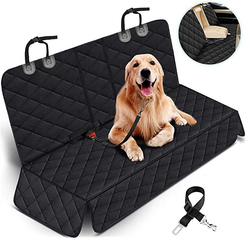 Dog Car Seat Cover Pet Safety Protector Hammock 600D Waterproof