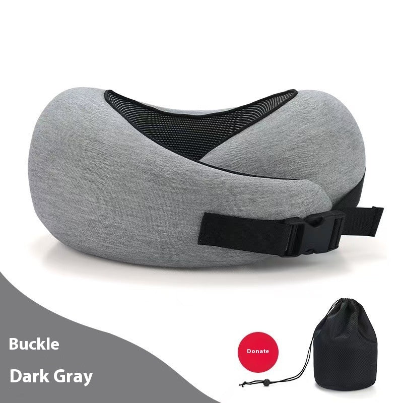 Soft Foam Travel Neck Pillow U Shape Comfortably Sleeping On Plane