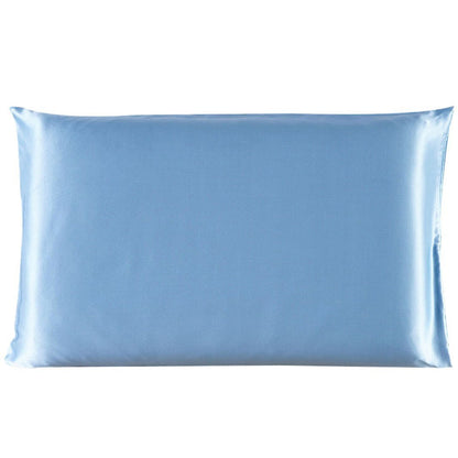 Pillowcase Satin Solid Color Simulation Silk Single