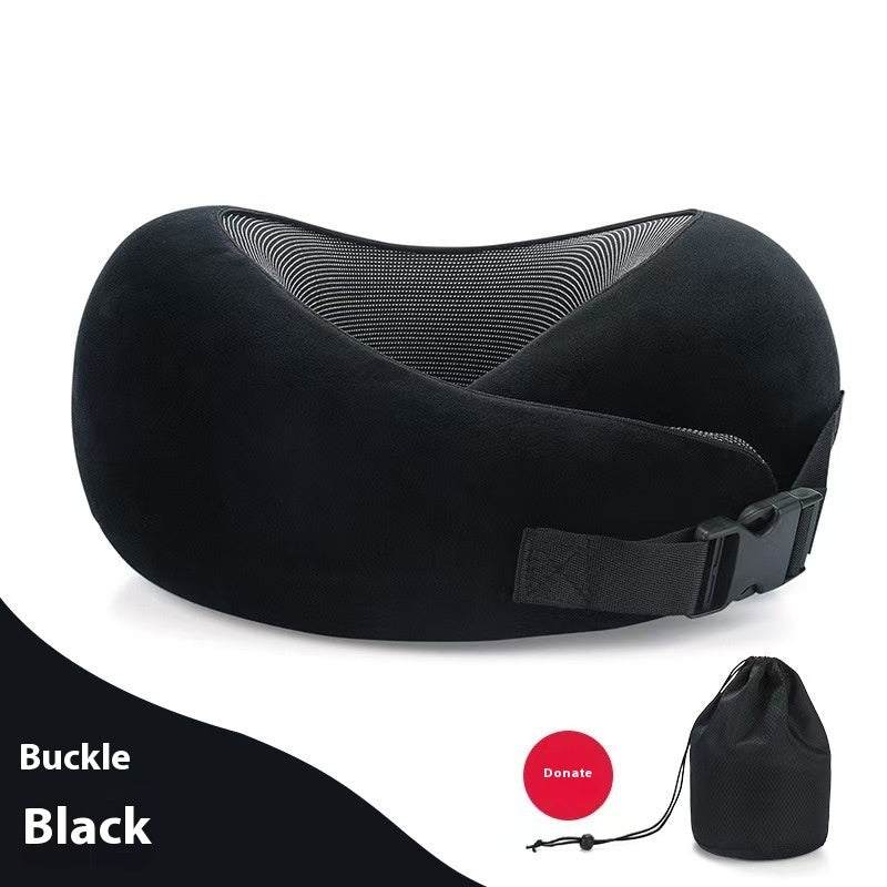 Soft Foam Travel Neck Pillow U Shape Comfortably Sleeping On Plane