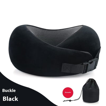 Soft Foam Travel Neck Pillow U Shape Comfortably Sleeping On Plane