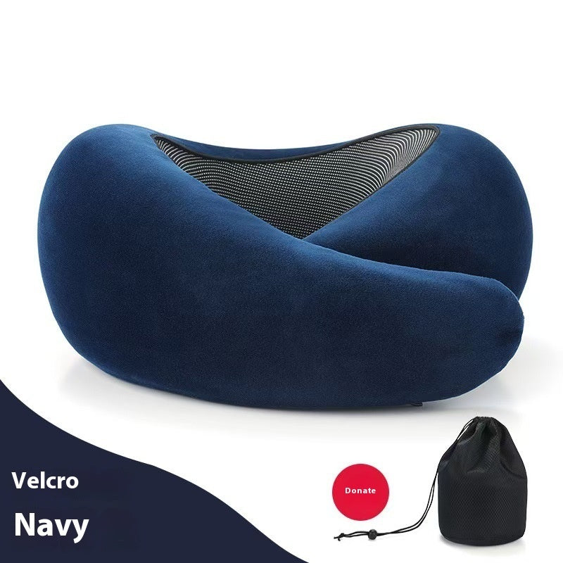 Soft Foam Travel Neck Pillow U Shape Comfortably Sleeping On Plane
