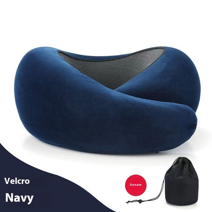 Soft Foam Travel Neck Pillow U Shape Comfortably Sleeping On Plane