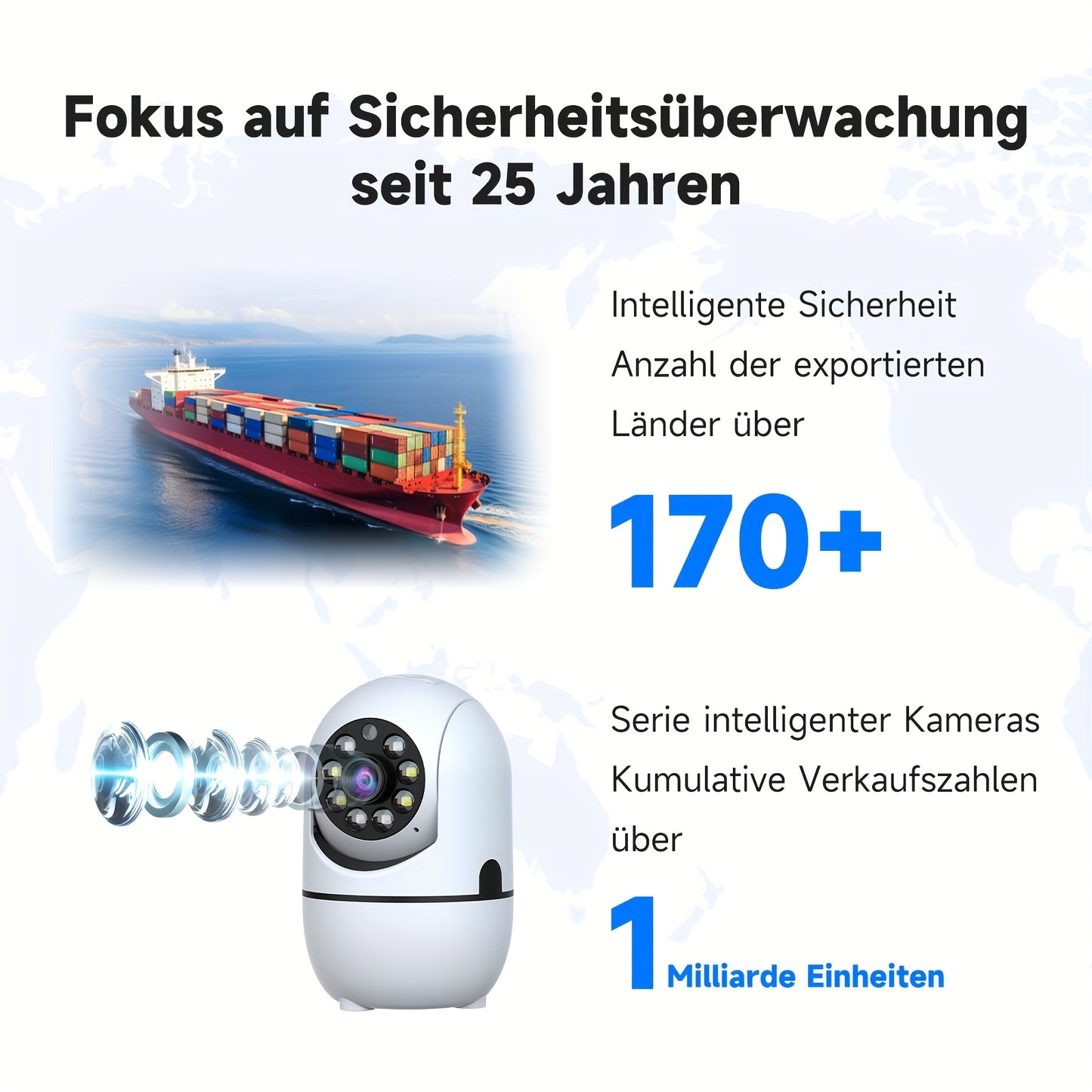 2pcs Indoor Security Camera,Cameras Security Wireless W/355° Pan & Tilt, 2.4G/5G Dual WiFi, Cloud & SD Card Storage