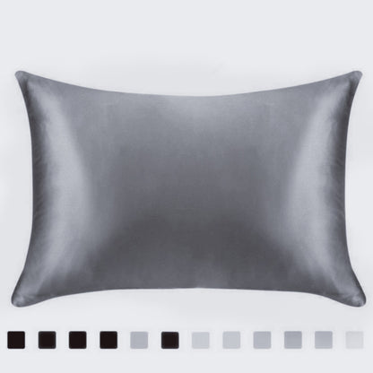 Pillowcase Satin Solid Color Simulation Silk Single