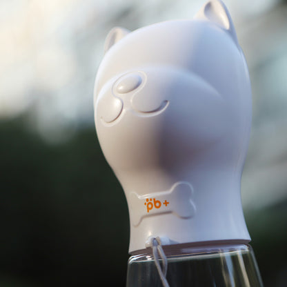 Pet Dog Drinker To Outdoors And Feed Water Bottle Portable Accompanying Cup