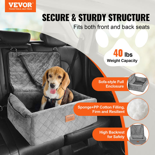 Dog Booster Car Seat Pet Car Seat For Small Medium Dog