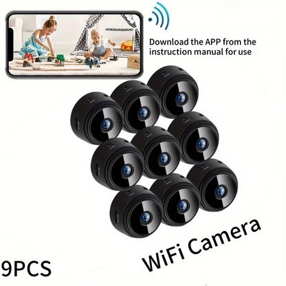 Home Security WiFi Monitoring Camera 1080P High-Definition, 2.4G/5G WiFi, Wide-Angle Monitoring, Remote Observation