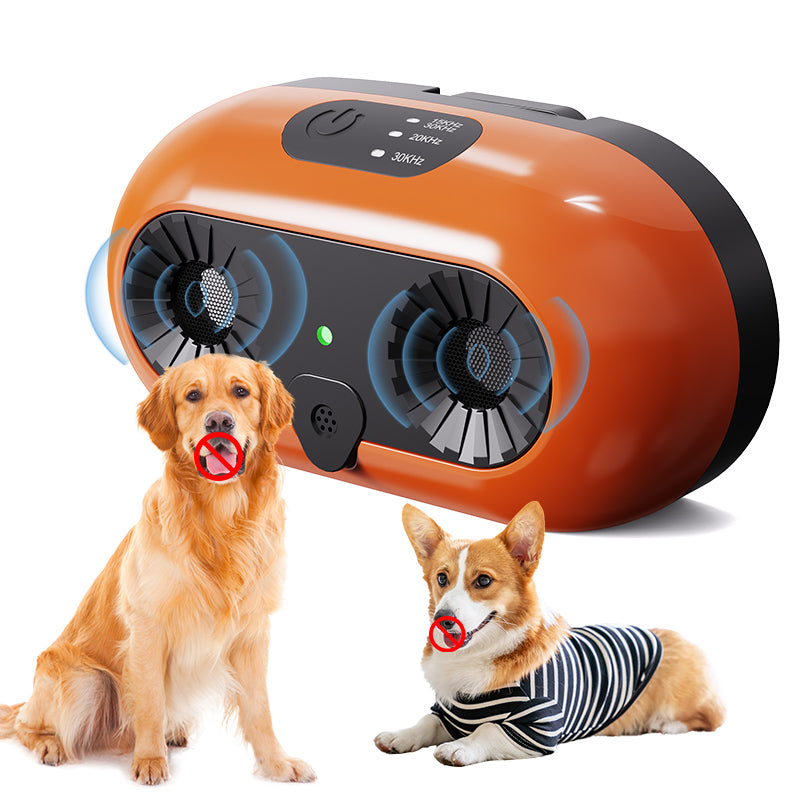Ultrasonic Dog Bark Deterrent, Dog Barking Control Devices With 3 Modes Stop Barking Neighbors Dog