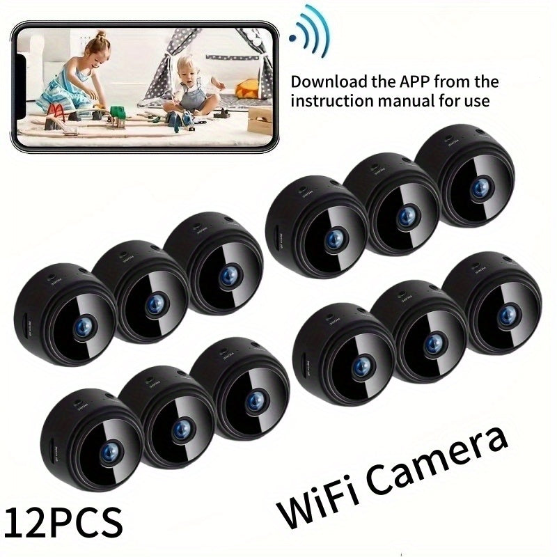Home Security WiFi Monitoring Camera 1080P High-Definition, 2.4G/5G WiFi, Wide-Angle Monitoring, Remote Observation