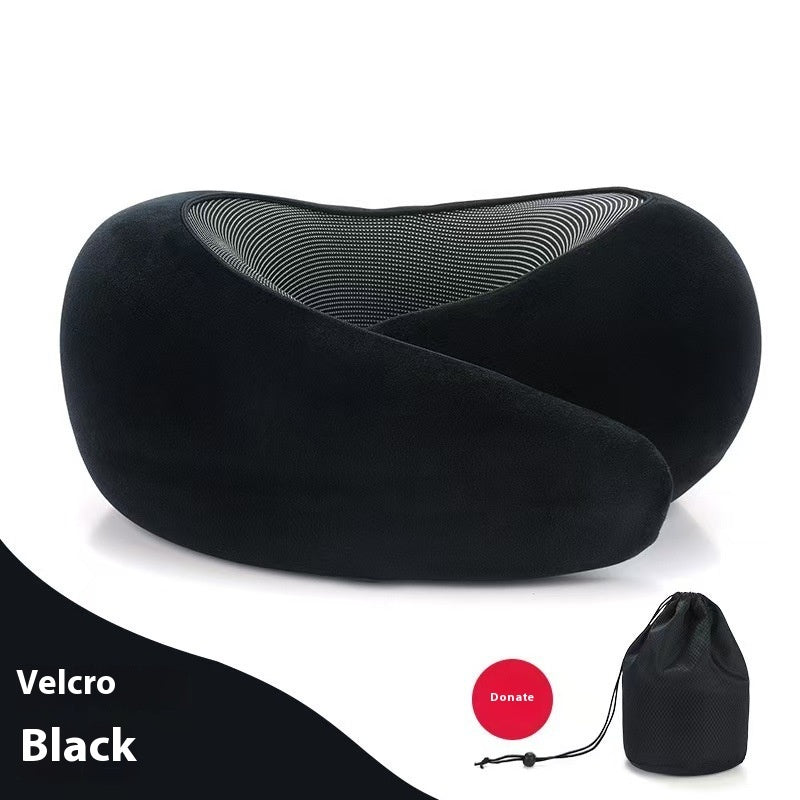 Soft Foam Travel Neck Pillow U Shape Comfortably Sleeping On Plane