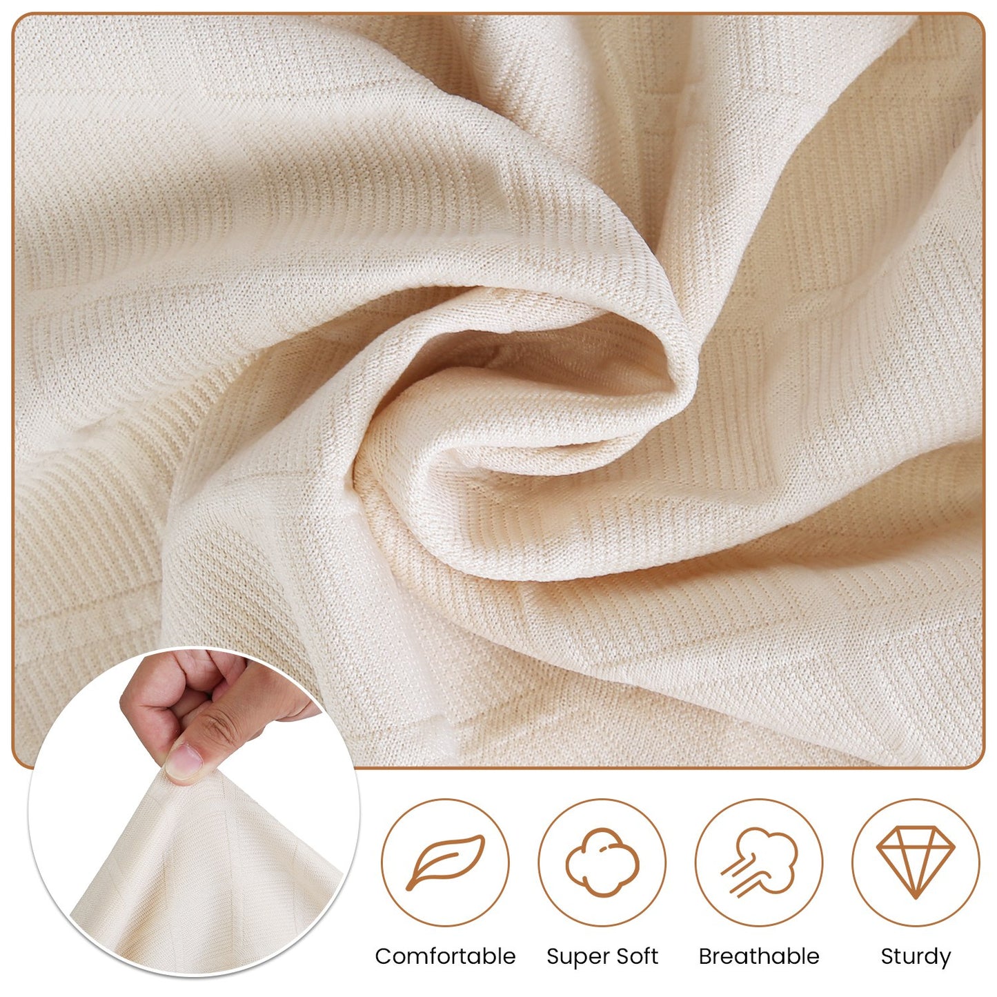 4Pack Waterproof Dining Chair Slipcovers Stretch Chair Seat Slipcovers Removable Washable Jacquard Seat Covers For Dining Room