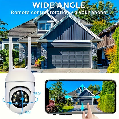 Camera Pro 1080P HD, Supports Wi-Fi, Person/Pet Detection, Day Night Vision,2.4GHz Wi-Fi Connection