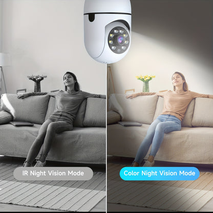 2pcs Indoor Security Camera,Cameras Security Wireless W/355° Pan & Tilt, 2.4G/5G Dual WiFi, Cloud & SD Card Storage