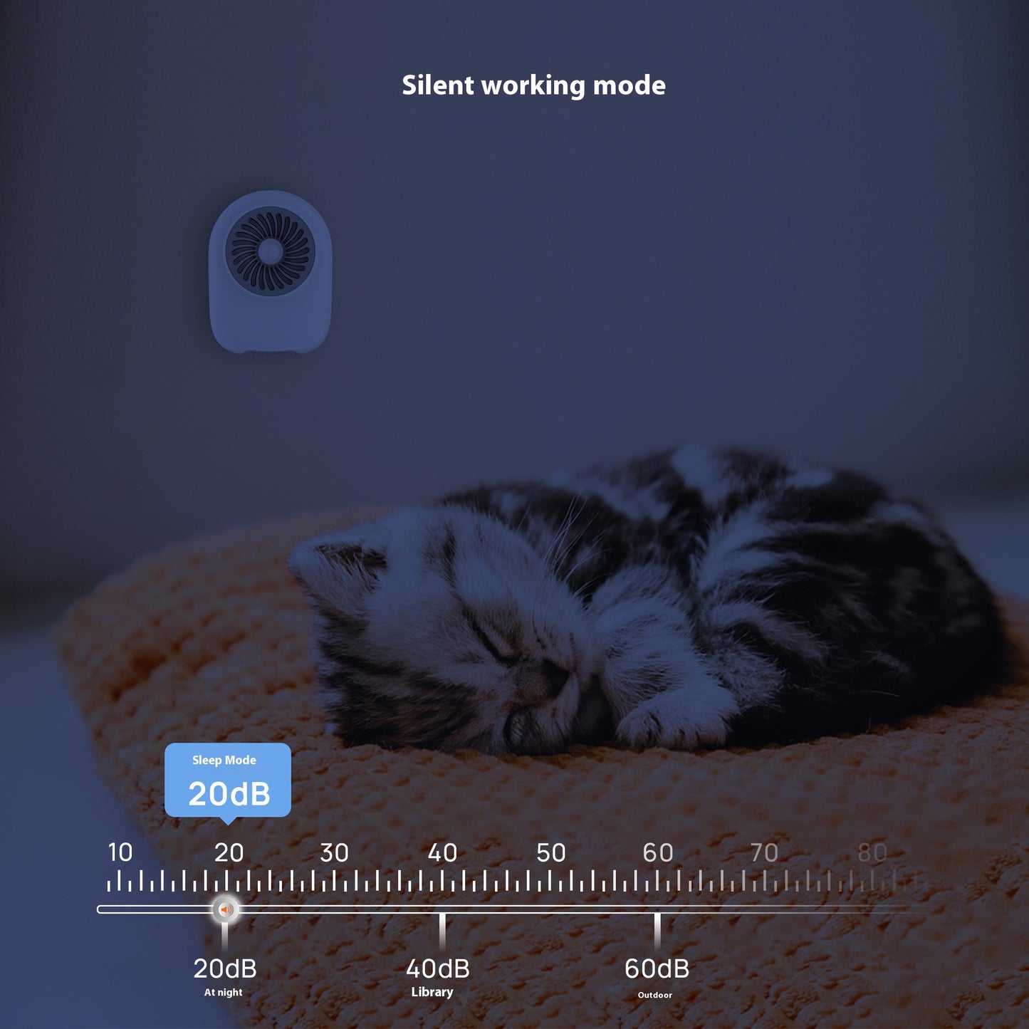 Mini Cross-border Cat Litter Ozone Disinfection Deodorant Air Cleaner Deodorizer