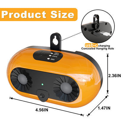 Ultrasonic Dog Bark Deterrent, Dog Barking Control Devices With 3 Modes Stop Barking Neighbors Dog