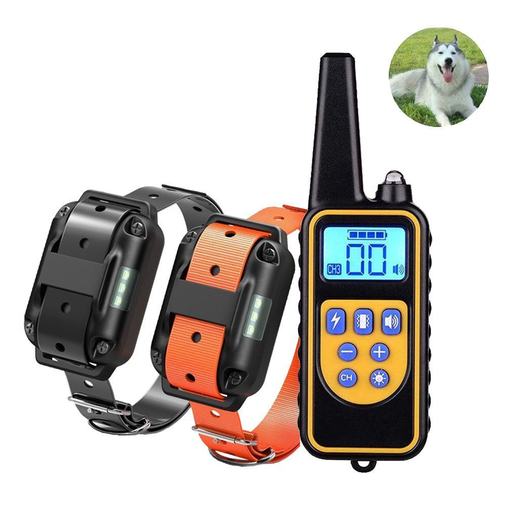 Dog Trainer Barking Stopper Pet Supplies Collar Dog Trainer Remote Control Dog Collar Pet Voice Control Barking Stopper