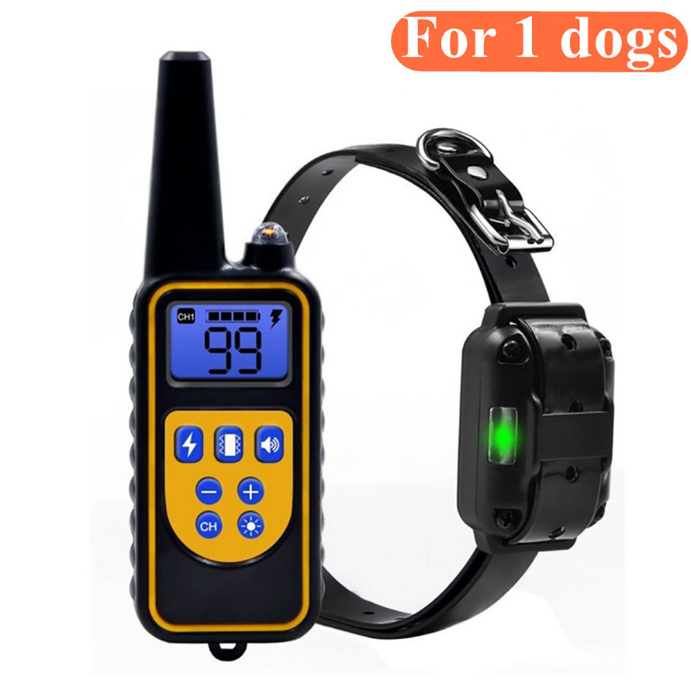 Dog Trainer Barking Stopper Pet Supplies Collar Dog Trainer Remote Control Dog Collar Pet Voice Control Barking Stopper