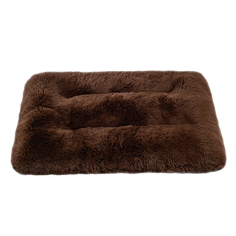 Plush Cat Kennel Dog Kennel Pet Kennel Long Hair Mat Large And Medium Small Dog Dog Bed Pet Supplies