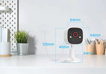 Outdoor/Indoor Security Cameras 2K HD Wireless WiFi Color Night Vision IP66 Waterproof Pet Dog