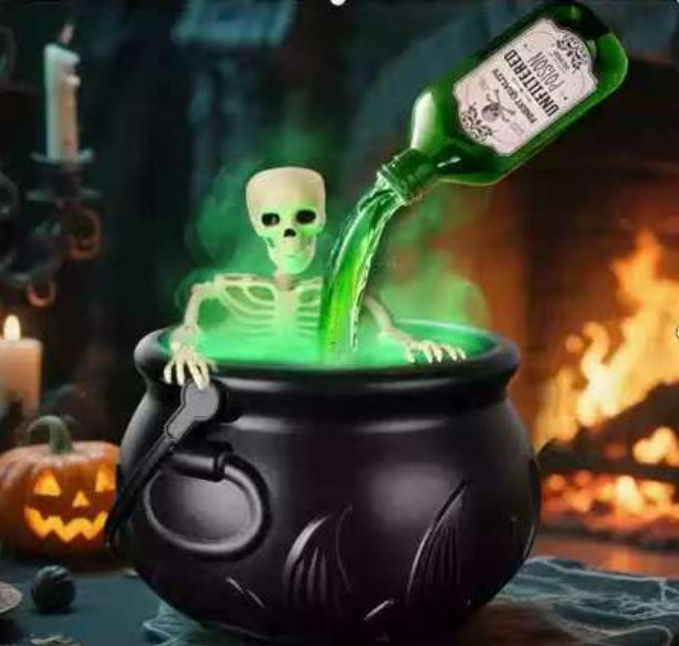 Halloween Black Wizard Bowl Magic Float Bottle And Diffuser Indoor