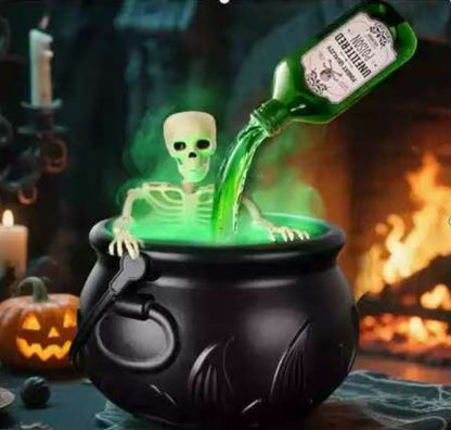 Halloween Black Wizard Bowl Magic Float Bottle And Diffuser Indoor