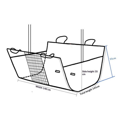 Universal Car Rear Seat Dog Mat