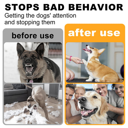 Ultrasonic Dog Bark Deterrent, Dog Barking Control Devices With 3 Modes Stop Barking Neighbors Dog