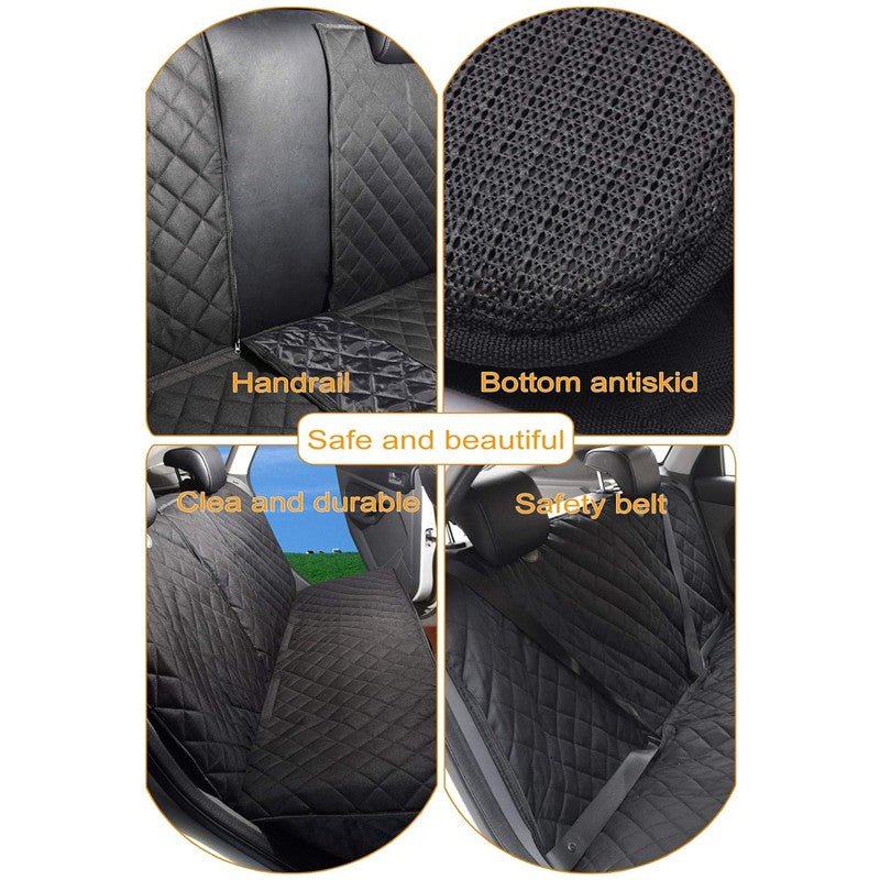 Dog Car Seat Cover Pet Safety Protector Hammock 600D Waterproof