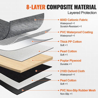 Back Seat Extender For Dogs,Dog Hammock For Car,Waterproof Hard