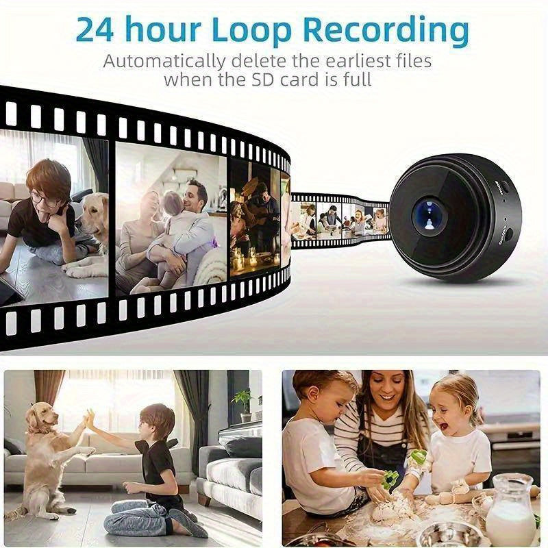 Home Security WiFi Monitoring Camera 1080P High-Definition, 2.4G/5G WiFi, Wide-Angle Monitoring, Remote Observation