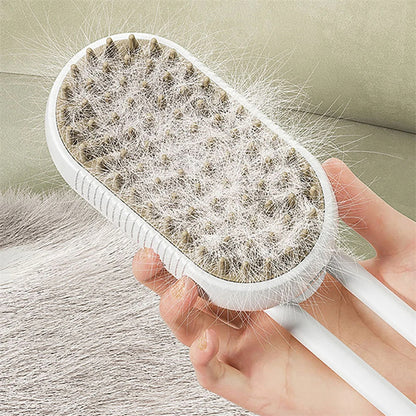 Cat Steam Brush Steamy Dog Brush 3 In 1 Electric Spray Cat Hair  Comb Hair Removal
